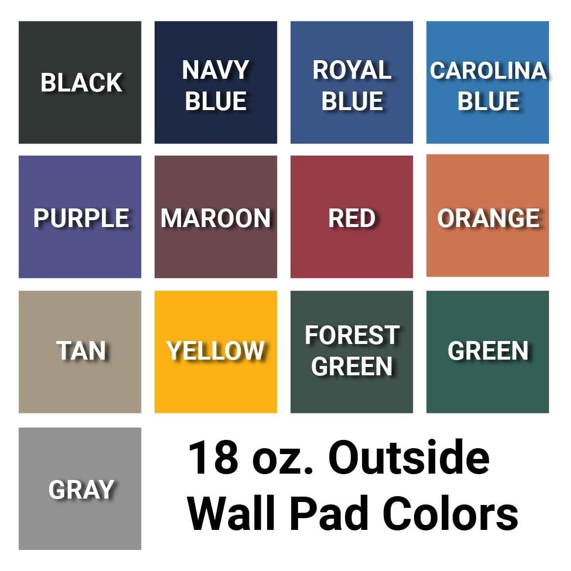 Jaypro Padding - Backstop (4'H x 10'L) (Outdoor) BSP2410