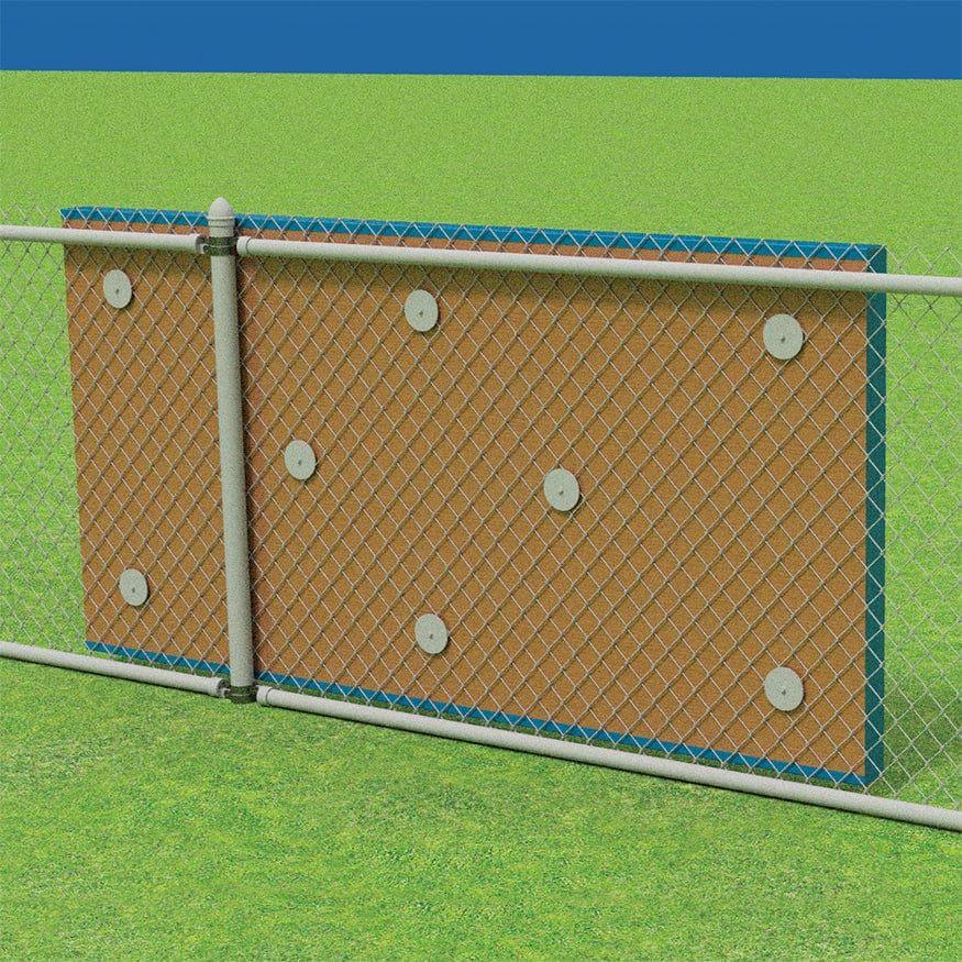 Jaypro 4' High Outdoor Wall Padding