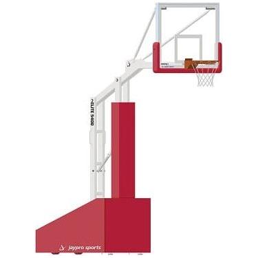Jaypro Elite 5400 Portable Basketball System (4'6" Board Extension) PBEL54