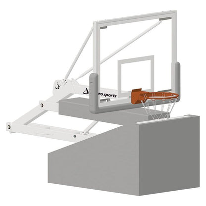 Jaypro Elite 5400 Portable Basketball System (4'6" Board Extension) PBEL54