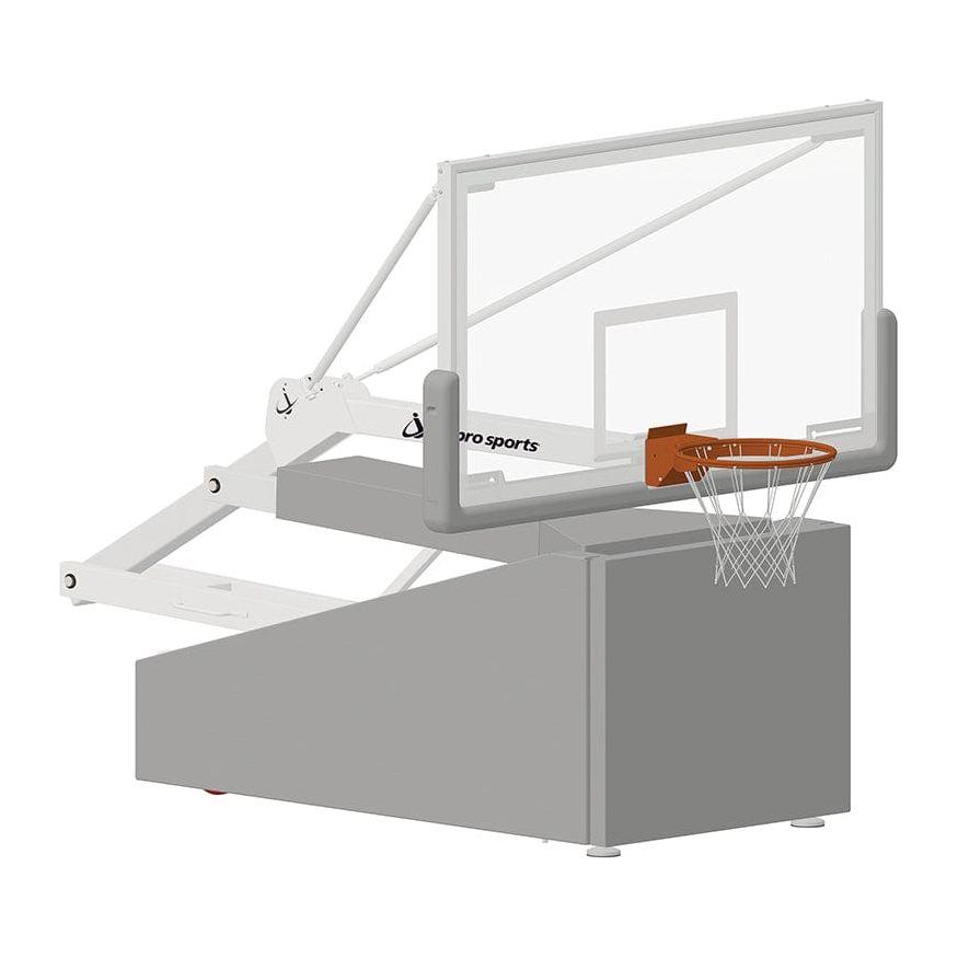 Jaypro Elite 6600 Portable Basketball System (5'6" Board Extension) PBEL66