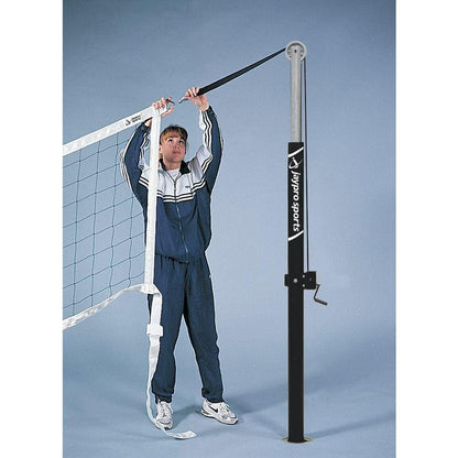 Jaypro PowerLite Volleyball System with Custom Graphics - NFHS, NCAA, USVBA