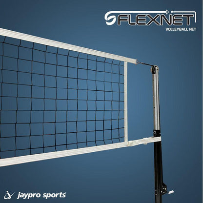 Jaypro PowerLite Volleyball System with Custom Graphics - NFHS, NCAA, USVBA