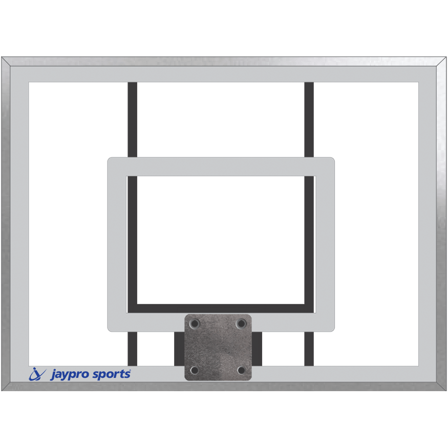 Jaypro Rectangle Acrylic Backboards (Outdoor)