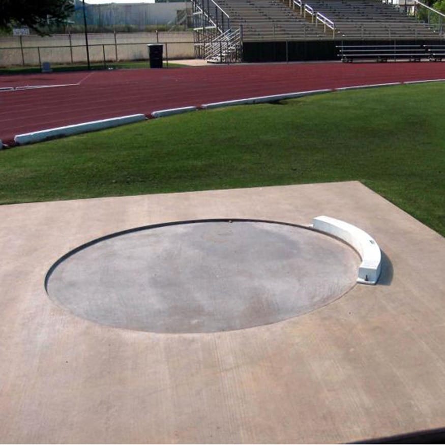 Jaypro Shot Put Cage - Shot Circle Frame - Aluminum - Official (7 ft. Diameter) TFSP378S