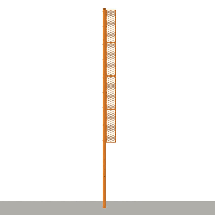 Jaypro Softball Foul Poles - 30' - (Professional) SBFP-30