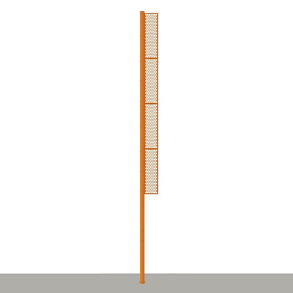 Jaypro Softball Foul Poles - 30' - (Professional) SBFP-30