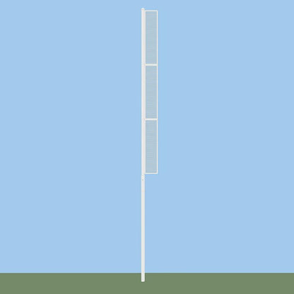Jaypro Softball Foul Poles - 30' - (Professional) (Surface Mount) SBFP-30SM