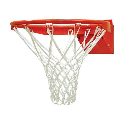 Jaypro Straight Post Basketball System (4-1/2" Pole with 4' Offset) 72"W x 42"H Steel Backboard