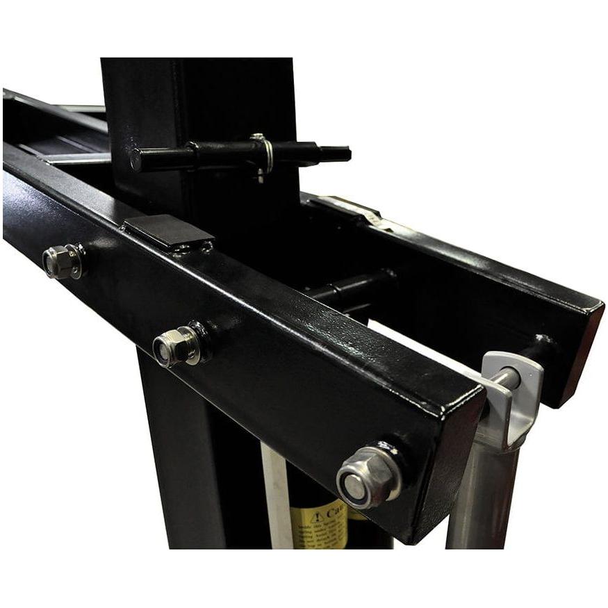 Jaypro Titan Basketball System Adjustable Series 6 in.x 6 in. Pole with 4 ft. Offset 72 in. Backboard CV664A