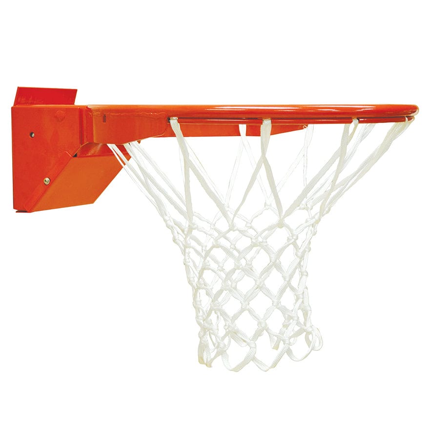 Jaypro Wall-Mounted Stationary Glass Backboard Basketball Hoop N24GB