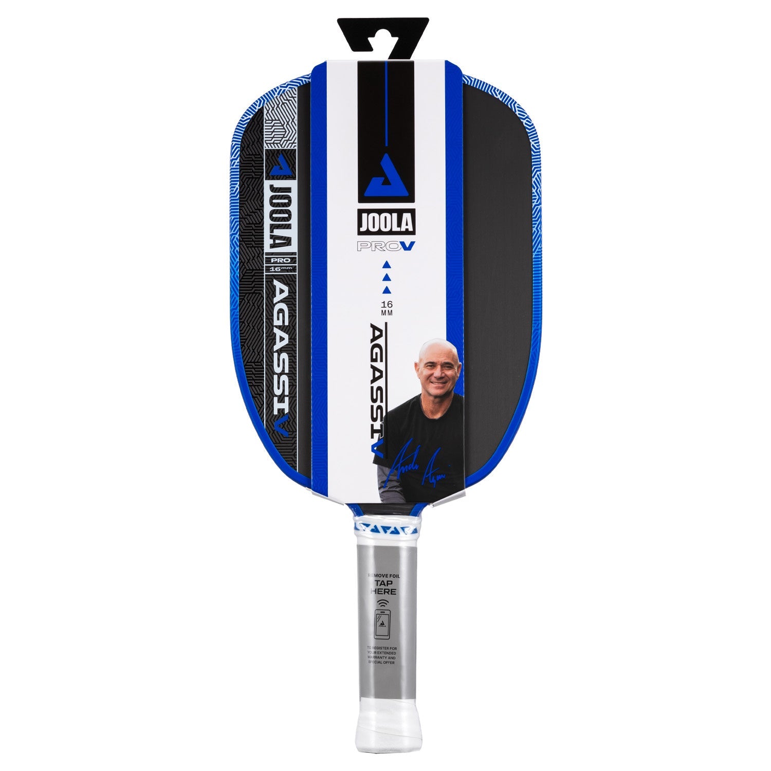 JOOLA Agassi Pro V Andre Agassi 16mm Paddle