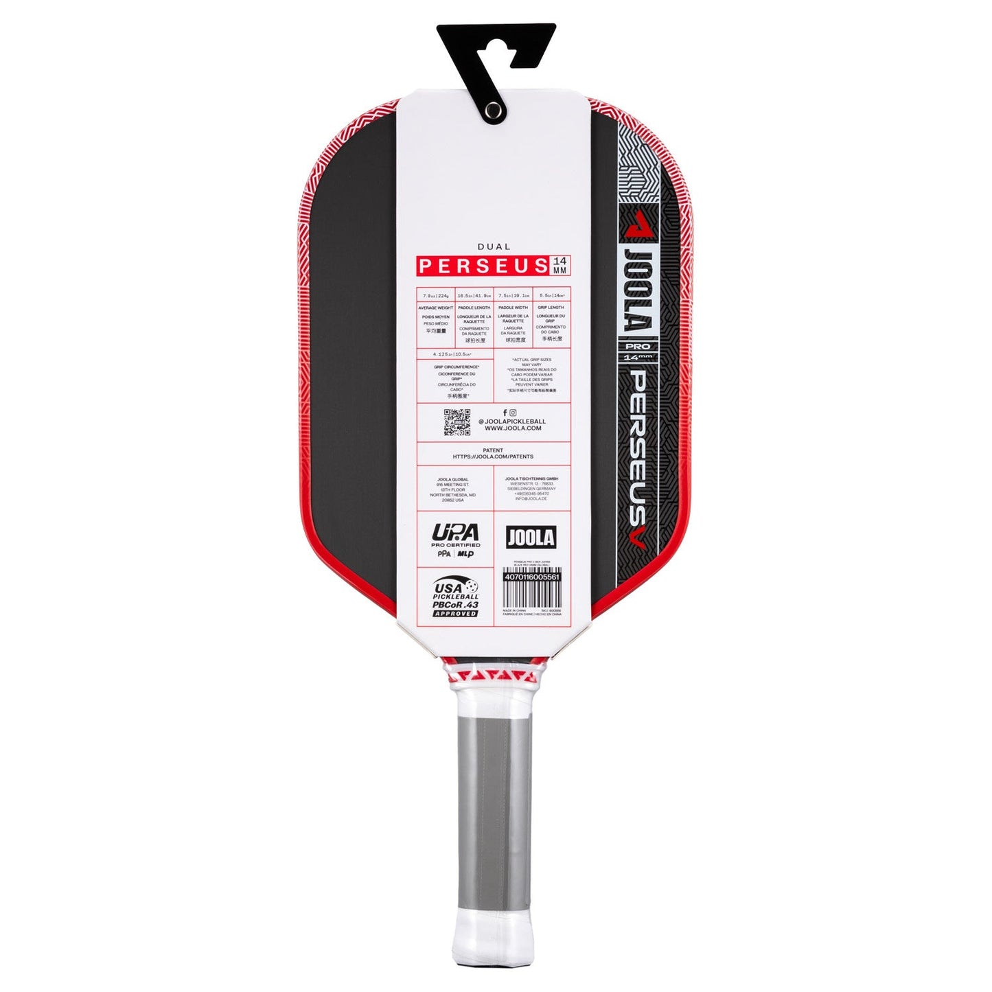 JOOLA Perseus Pro V Ben Johns 14mm Paddle