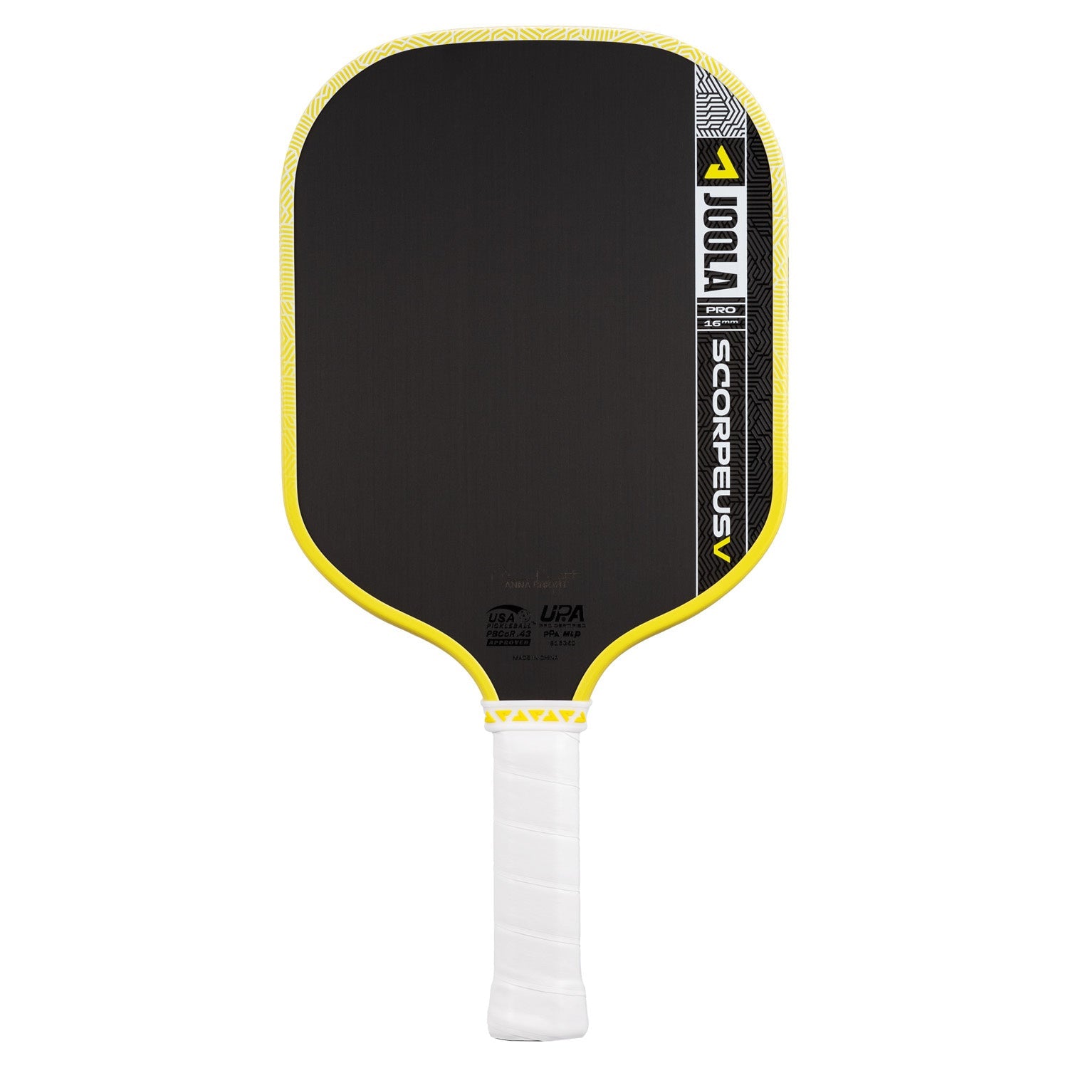 JOOLA Scorpeus Pro V Anna Bright 16mm Paddle