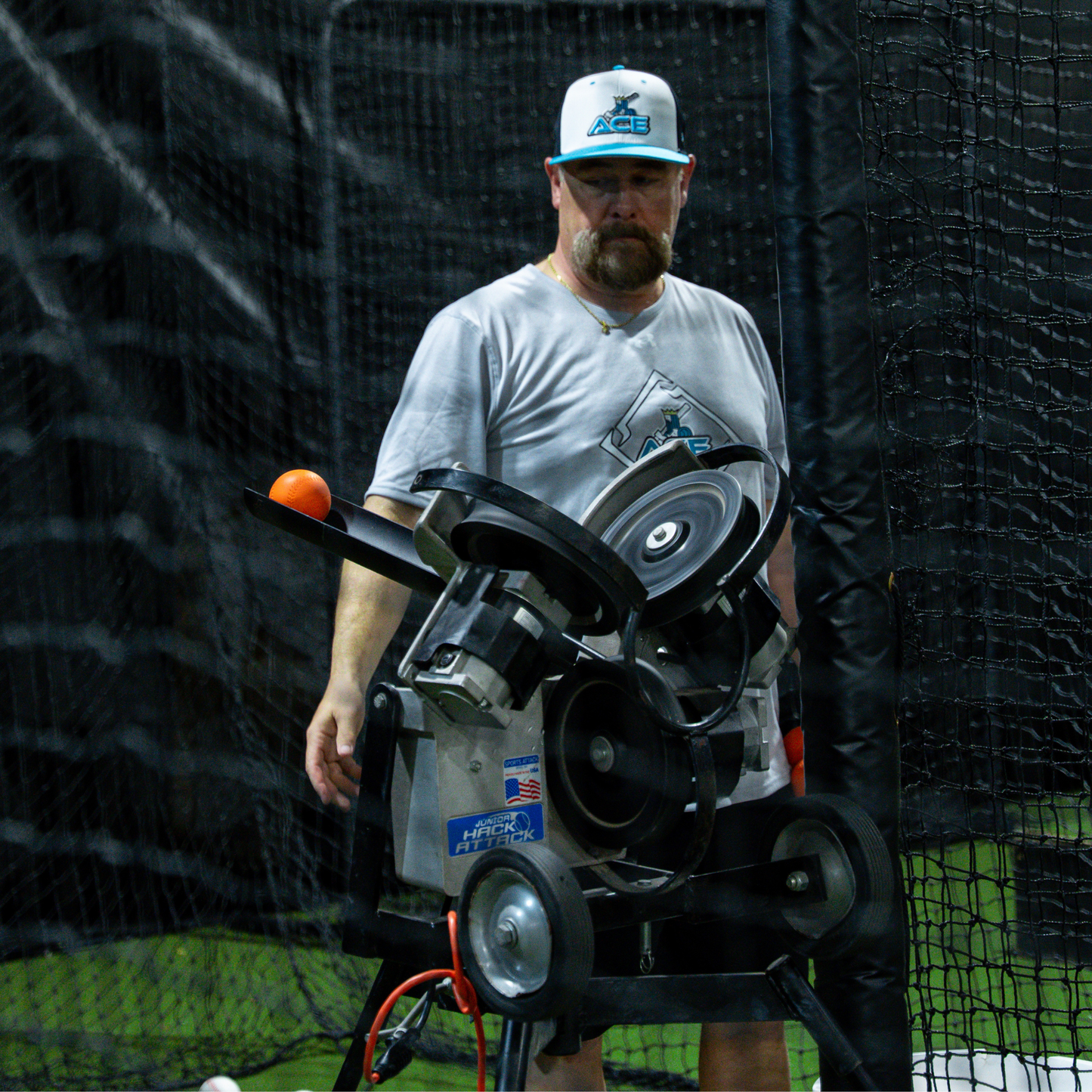 Baseball - Perfect Timing™ Extended Pitching Machine Chutes for Junior Hack Attack Pitching Machines