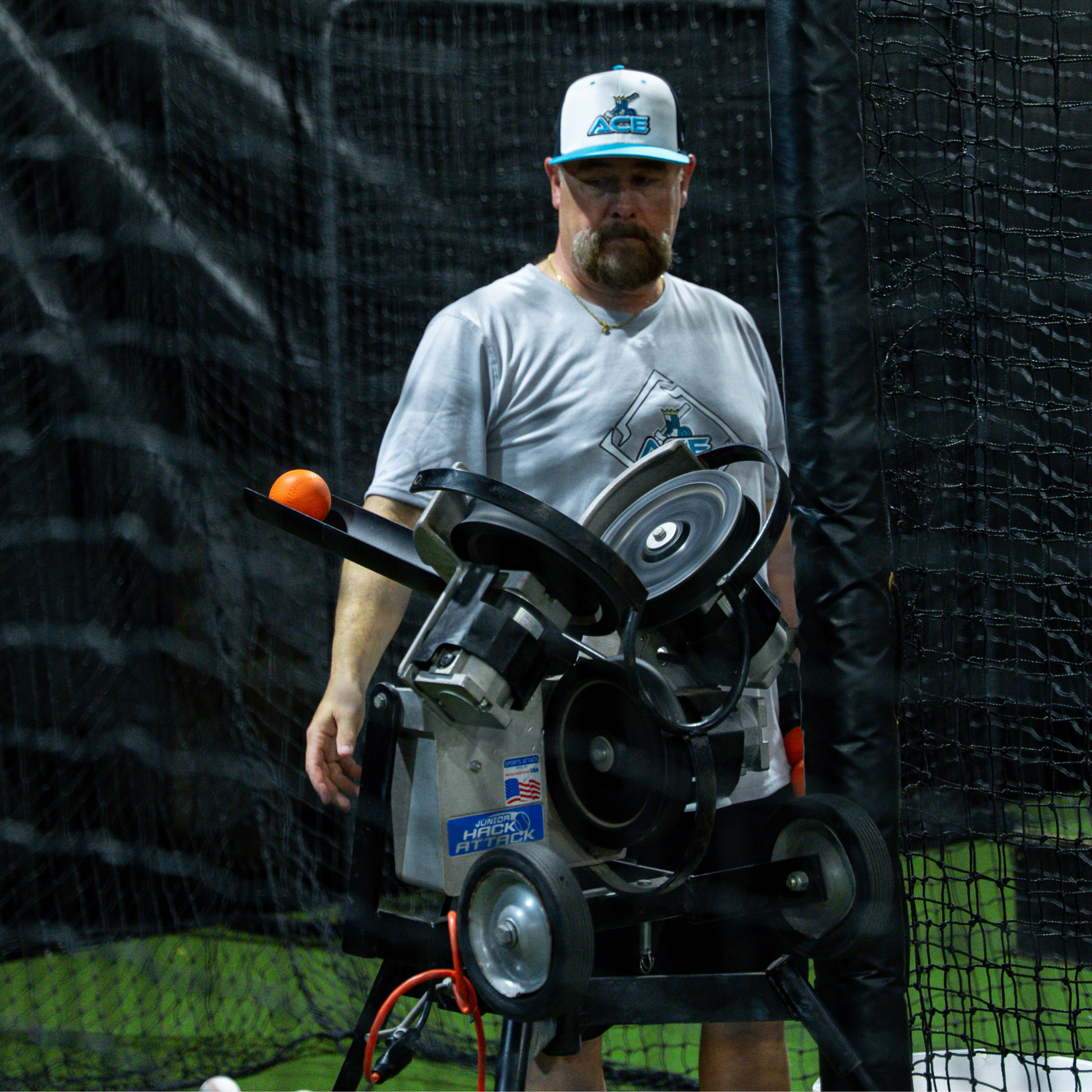 Baseball - Perfect Timing™ Extended Pitching Machine Chutes for Junior Hack Attack Pitching Machines