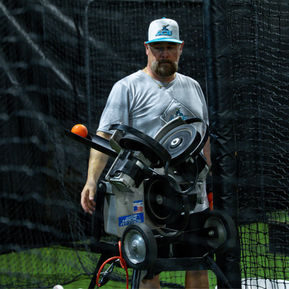 Baseball - Perfect Timing™ Extended Pitching Machine Chutes for Junior Hack Attack Pitching Machines