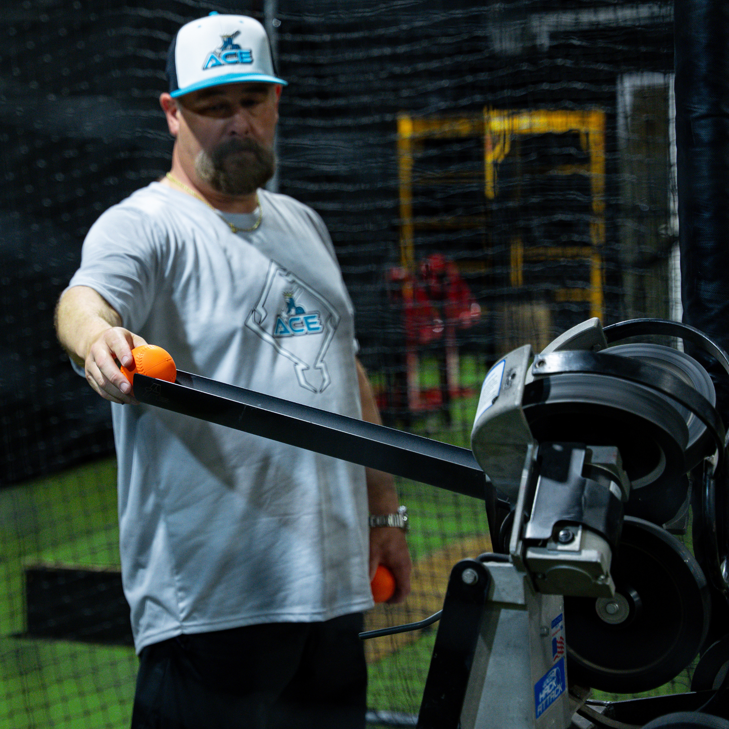 Baseball - Perfect Timing™ Extended Pitching Machine Chutes for Junior Hack Attack Pitching Machines