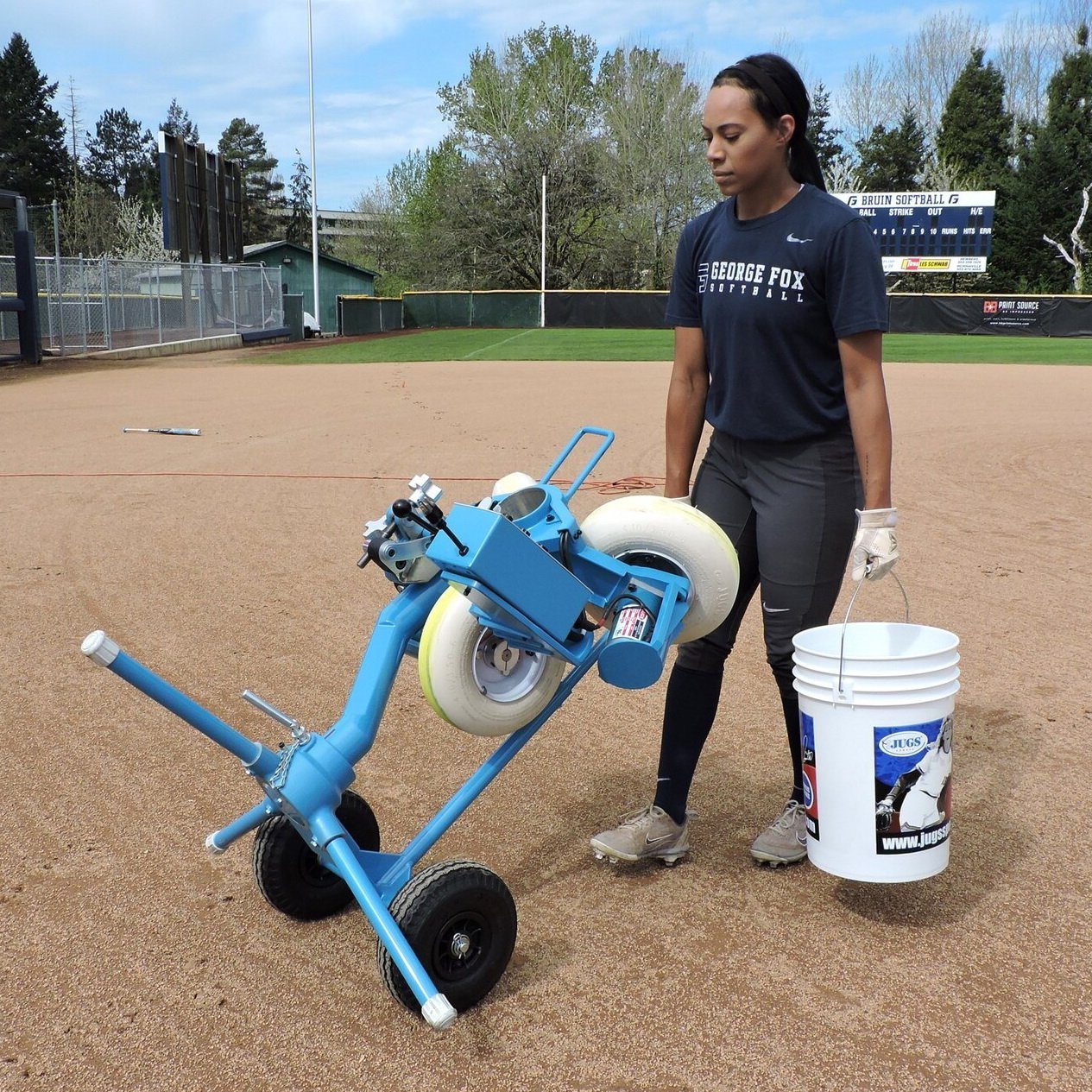 Jugs BP3 Pitching Machine for Baseball or Softball