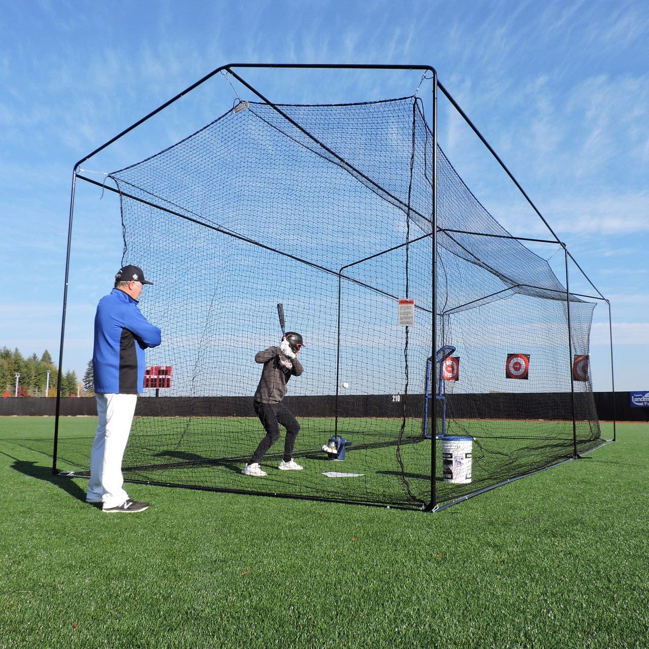 JUGS Free Standing Short-Toss Cage 35'L x 12'W x 12'H A5040