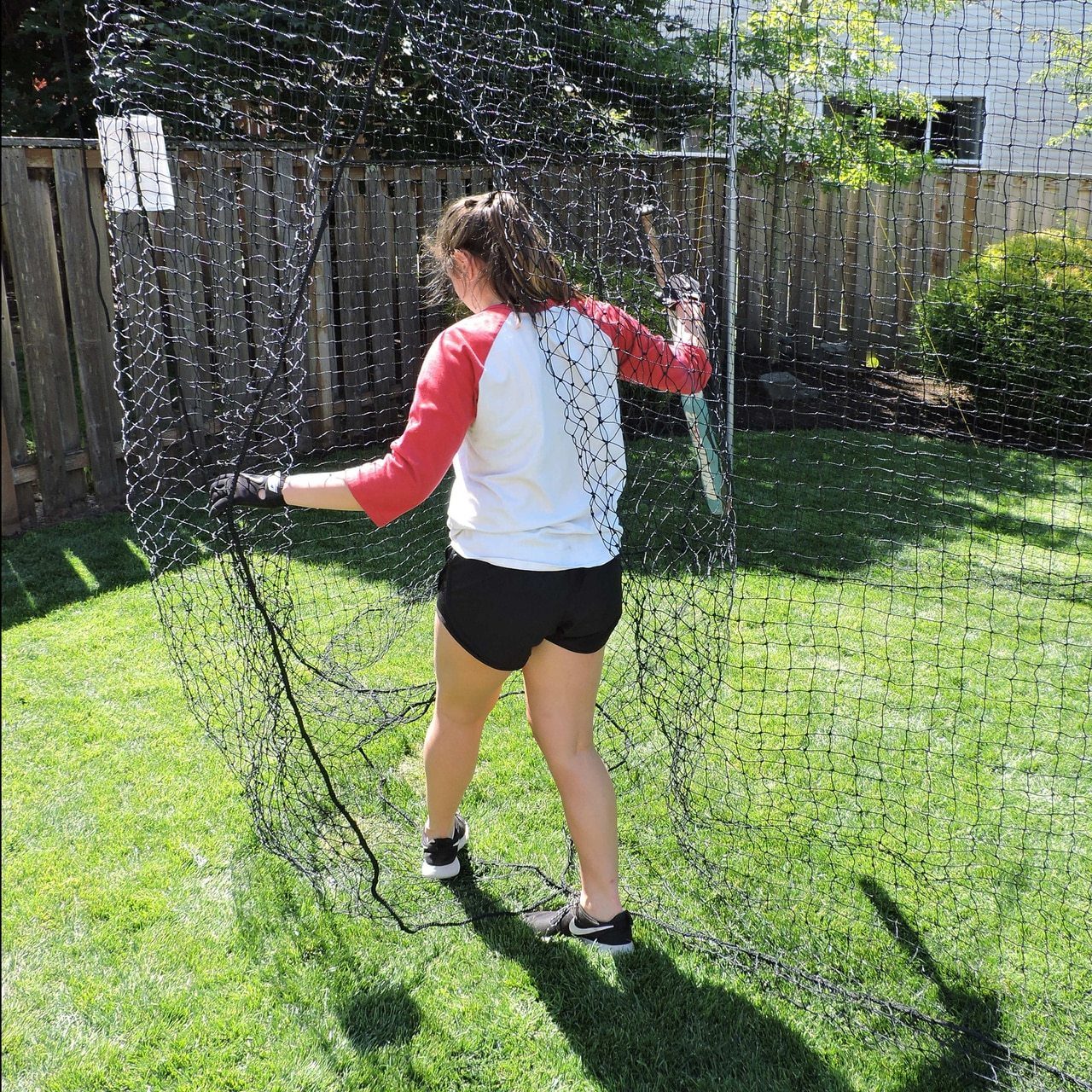Jugs Hit at Home Complete Backyard Batting Cage