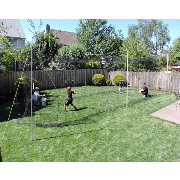 Jugs Hit at Home Complete Backyard Batting Cage