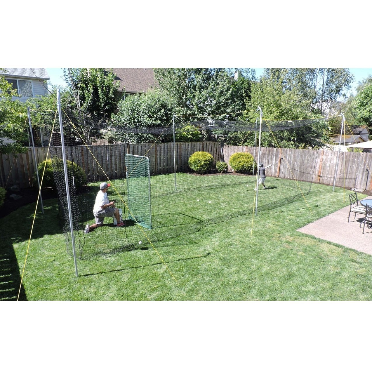 Jugs Hit at Home Complete Backyard Batting Cage