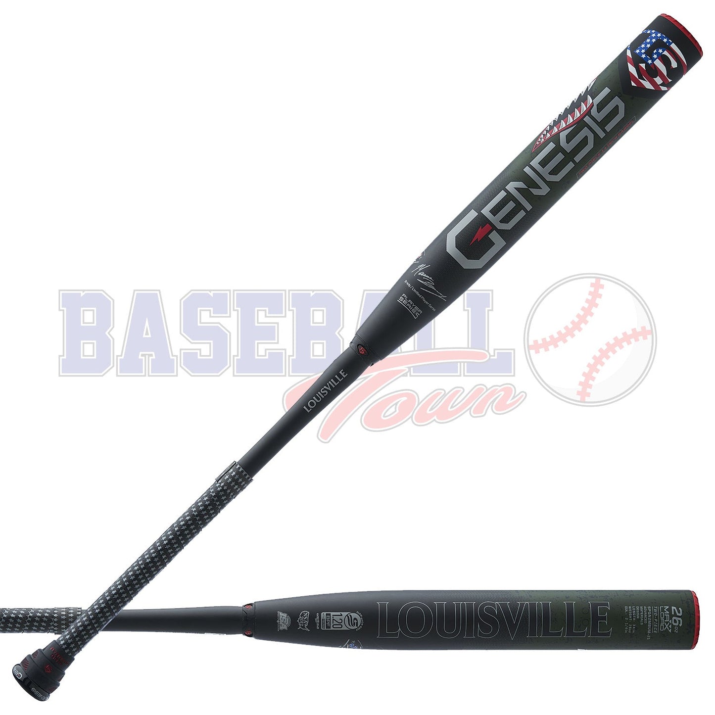 2025 Genesis Matt Brady 2.0 USSSA 12" Barrel Maxload Slowpitch Bat