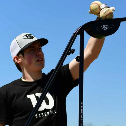 Louisville Slugger Soft-Toss Pitching Machine / Batting Tee