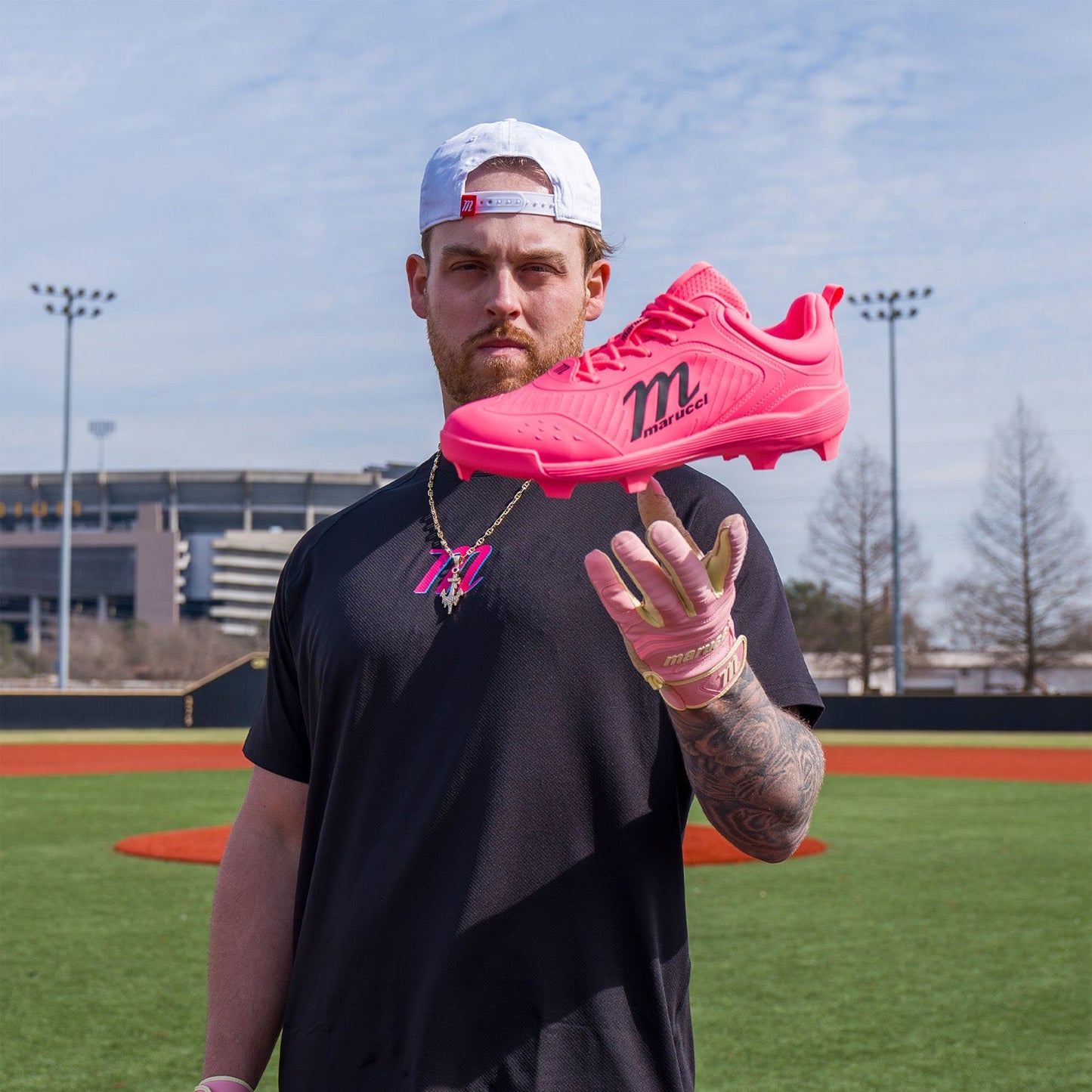 CFT Low Molded Highlighter Baseball Cleats