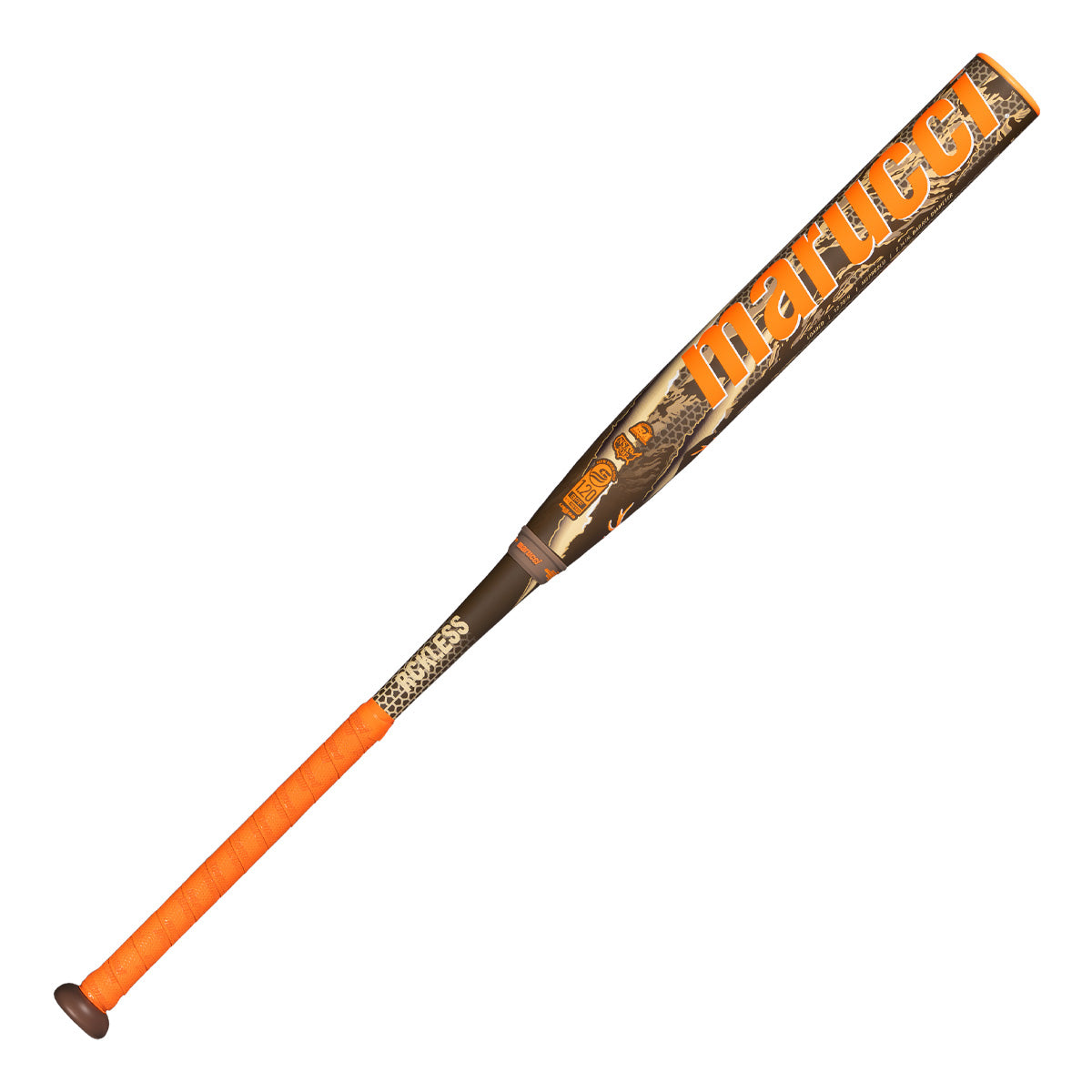 Marucci RCKLESS Camo 2-Piece Loaded 12.75" Barrel USSSA Slowpitch Bat