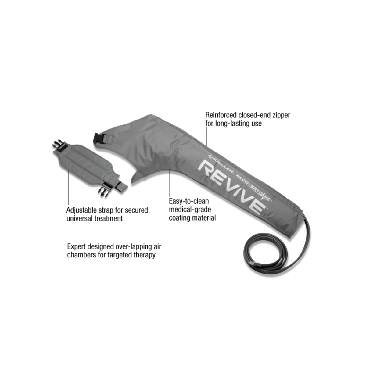 Mueller REVIVE Compression Arm Sleeve RG500