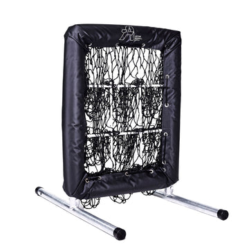 No Hitter Net 9 Square Pitching Net Black