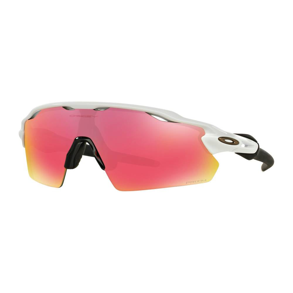 Radar EV Pitch Polished White W/ Prizm Field Sunglasses