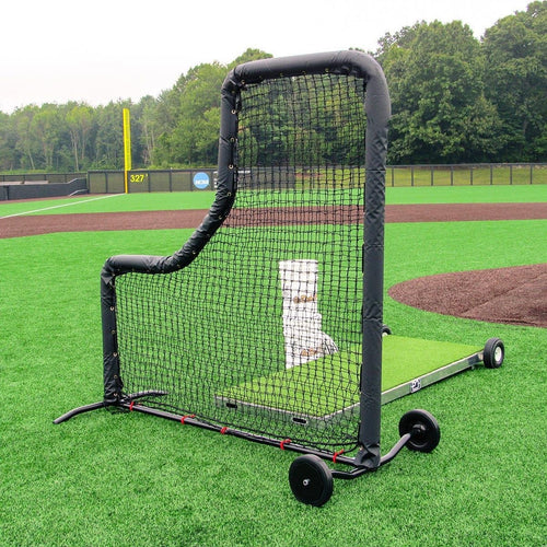 On Deck Sports Sentinel 7 L-Screen w/ Padding & Wheel Kit  W-PS2003-WK