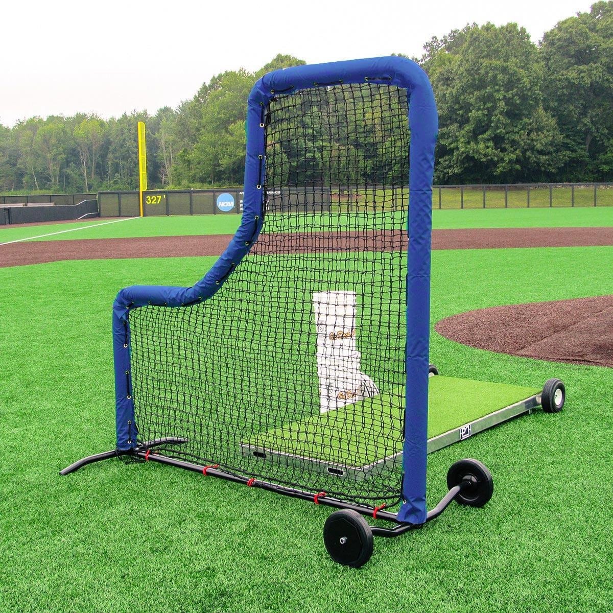 On Deck Sports Sentinel 7 L-Screen w/ Padding & Wheel Kit  W-PS2003-WK