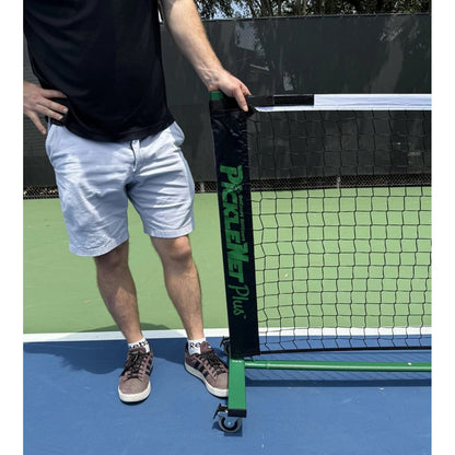 OnCourt OffCourt PickleNet Plus Portable Pickleball Net System TAPNOPL