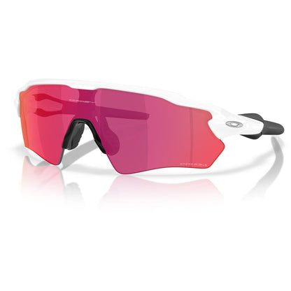 Radar EV S Path Polished White w/ PRIZM Field Sunglasses