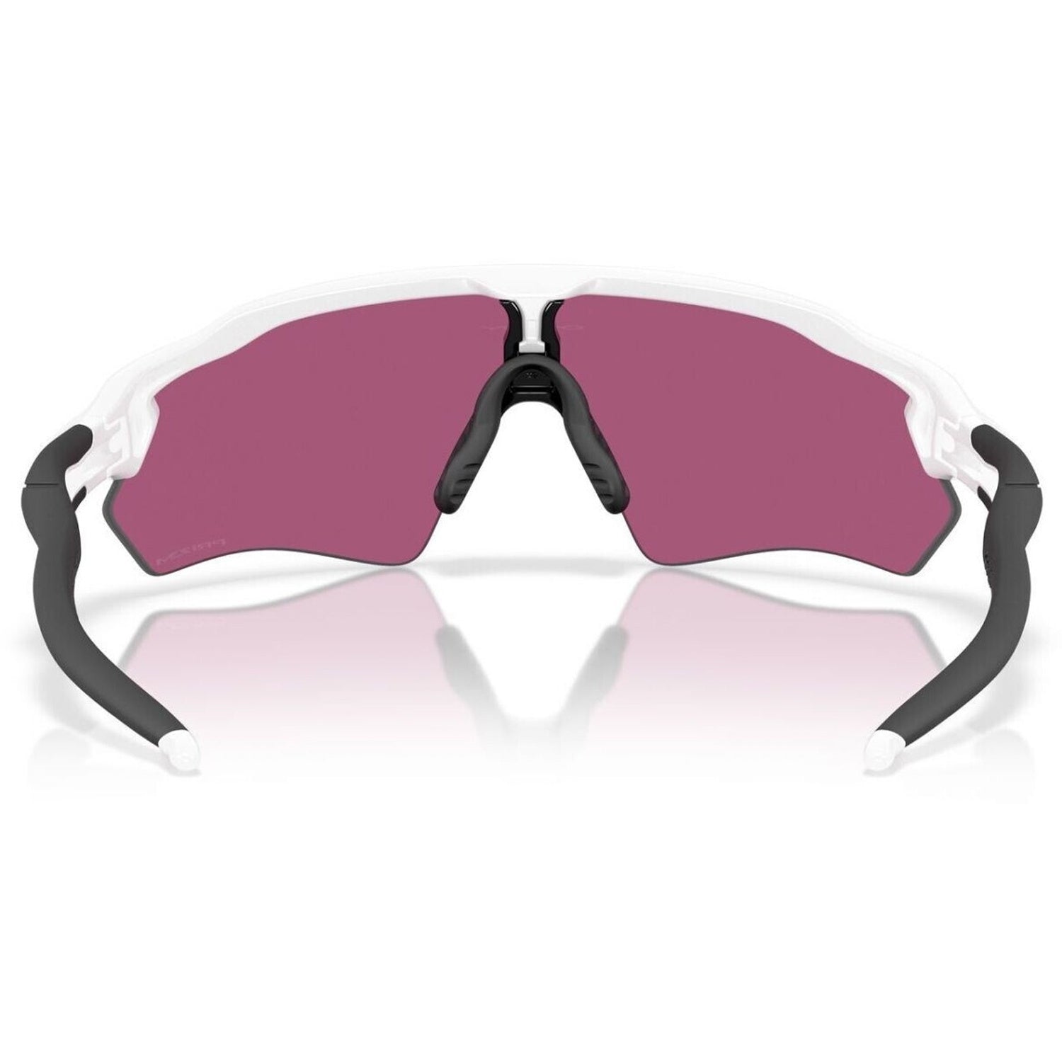 Radar EV S Path Polished White w/ PRIZM Field Sunglasses