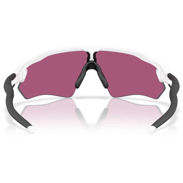 Radar EV S Path Polished White w/ PRIZM Field Sunglasses