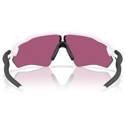 Radar EV S Path Polished White w/ PRIZM Field Sunglasses
