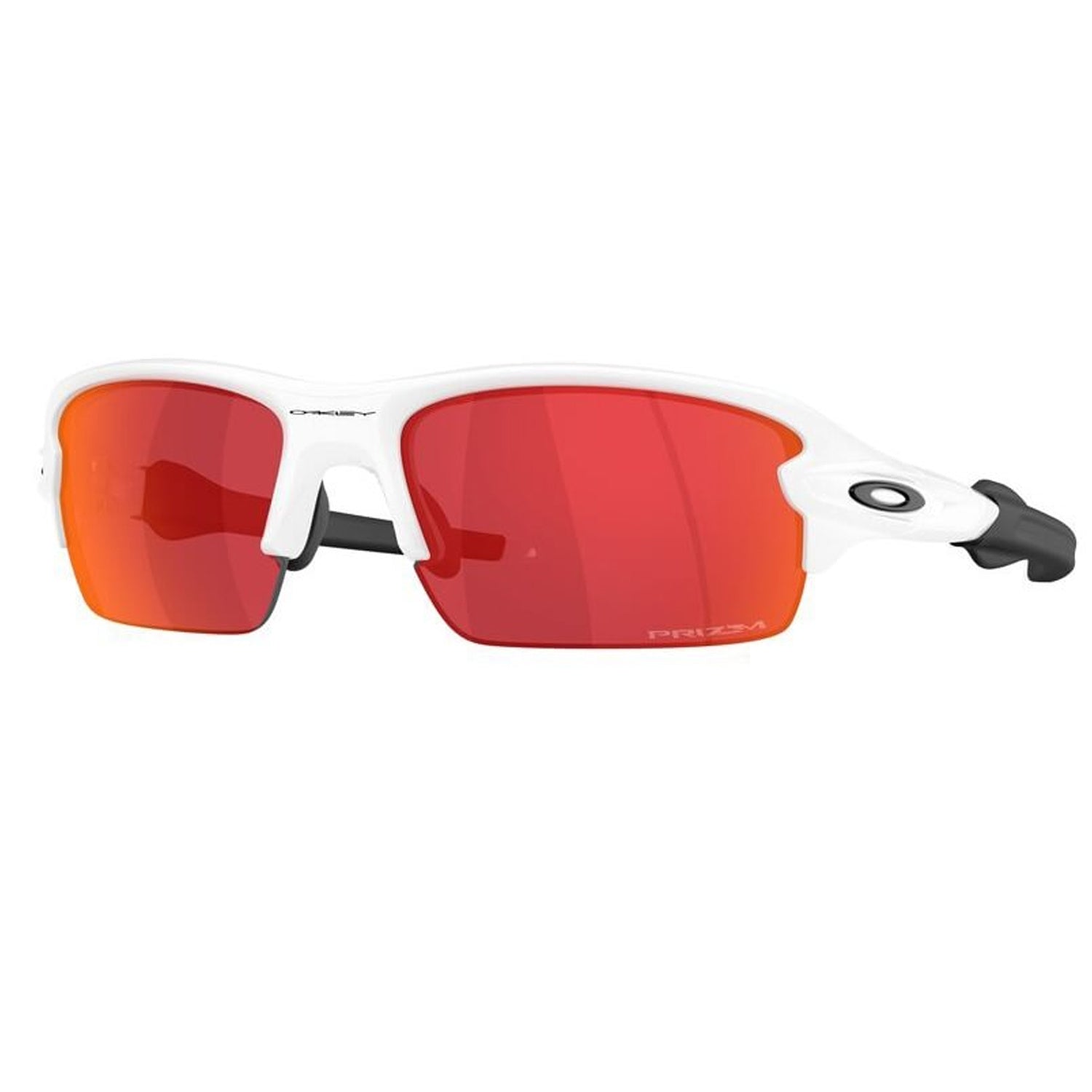 Flak 2.0 S Polished White w/ PRIZM Field Sunglasses