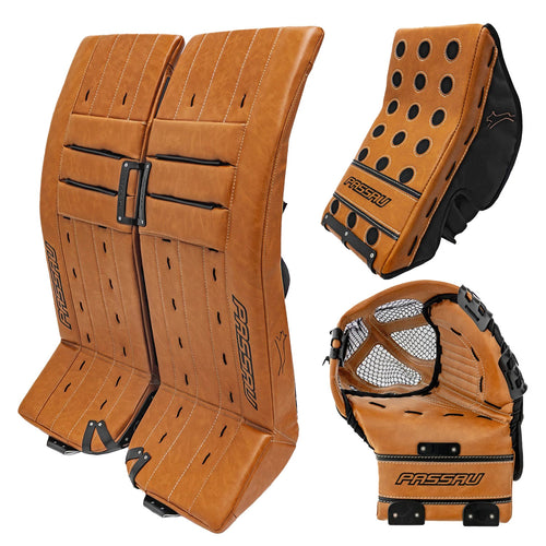 Ball Hockey Vintage Full Goalie Set W/ ICESKIN PRO