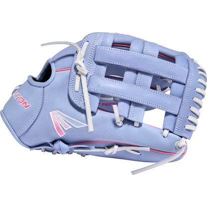 Easton Professional Collection Color Splash 3.0 12.5” Fastpitch Outfield Glove: PCFP125-6PE