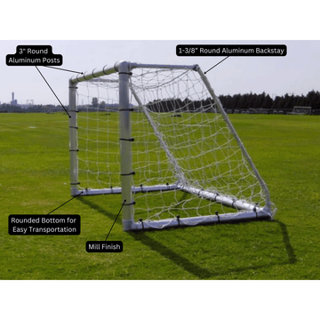 PEVO 4.5 x 9 Economy Series Soccer Goal SGM-4x9E