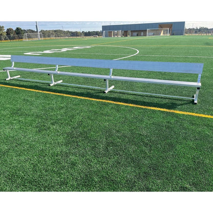 PEVO Aluminum Soccer Team Benches with Backrest