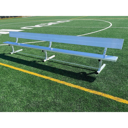 PEVO Aluminum Soccer Team Benches with Backrest