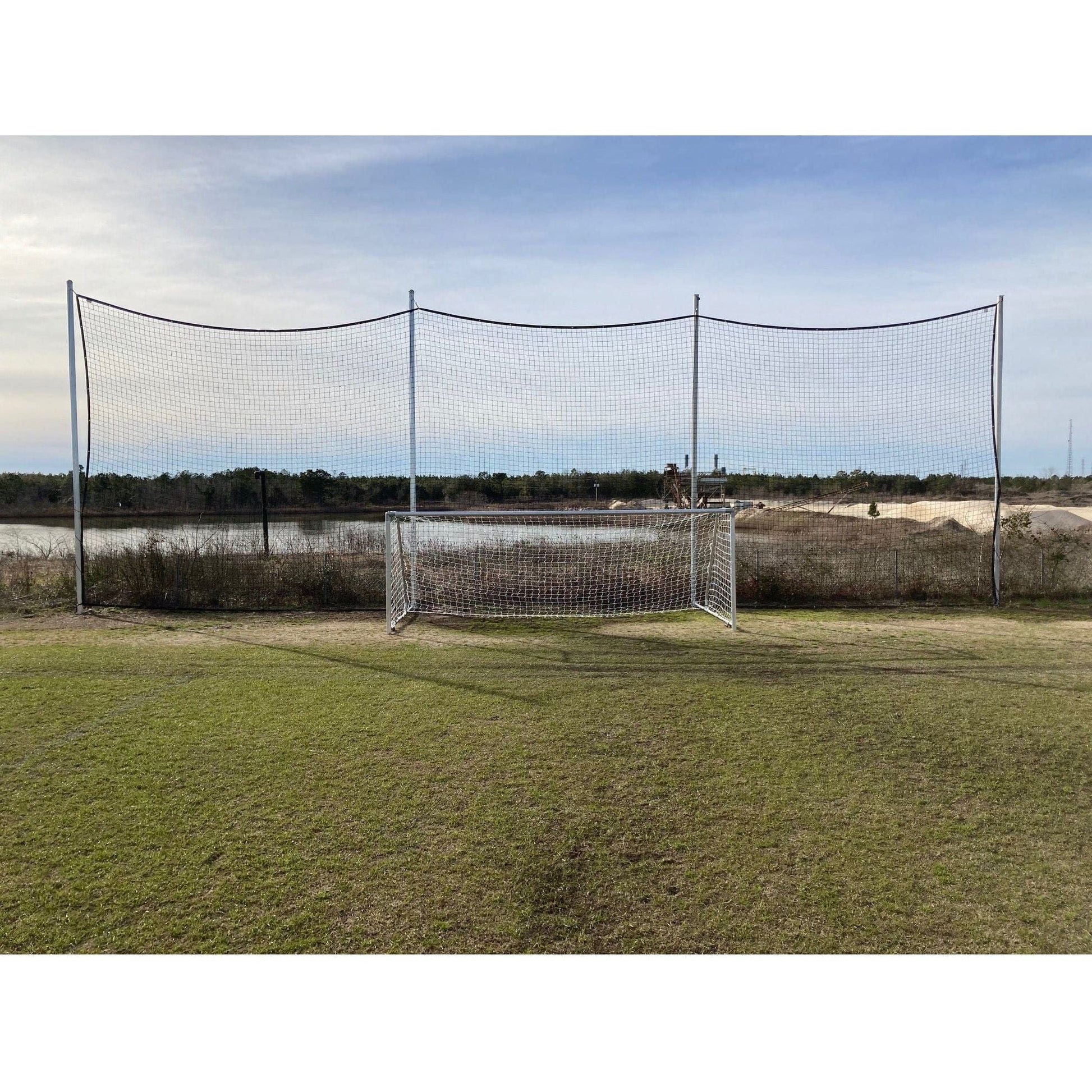 PEVO Multi-Sport Backstop Netting System BSS-20x60