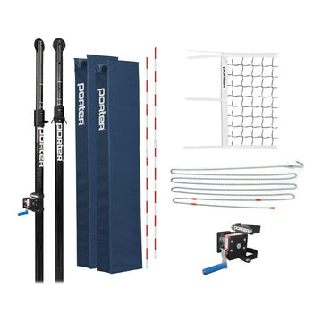 Porter Powr Carbon II VB Competition Volleyball System 20931