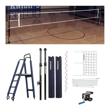 Porter Powr Carbon II VB Competition Plus Volleyball System 20930
